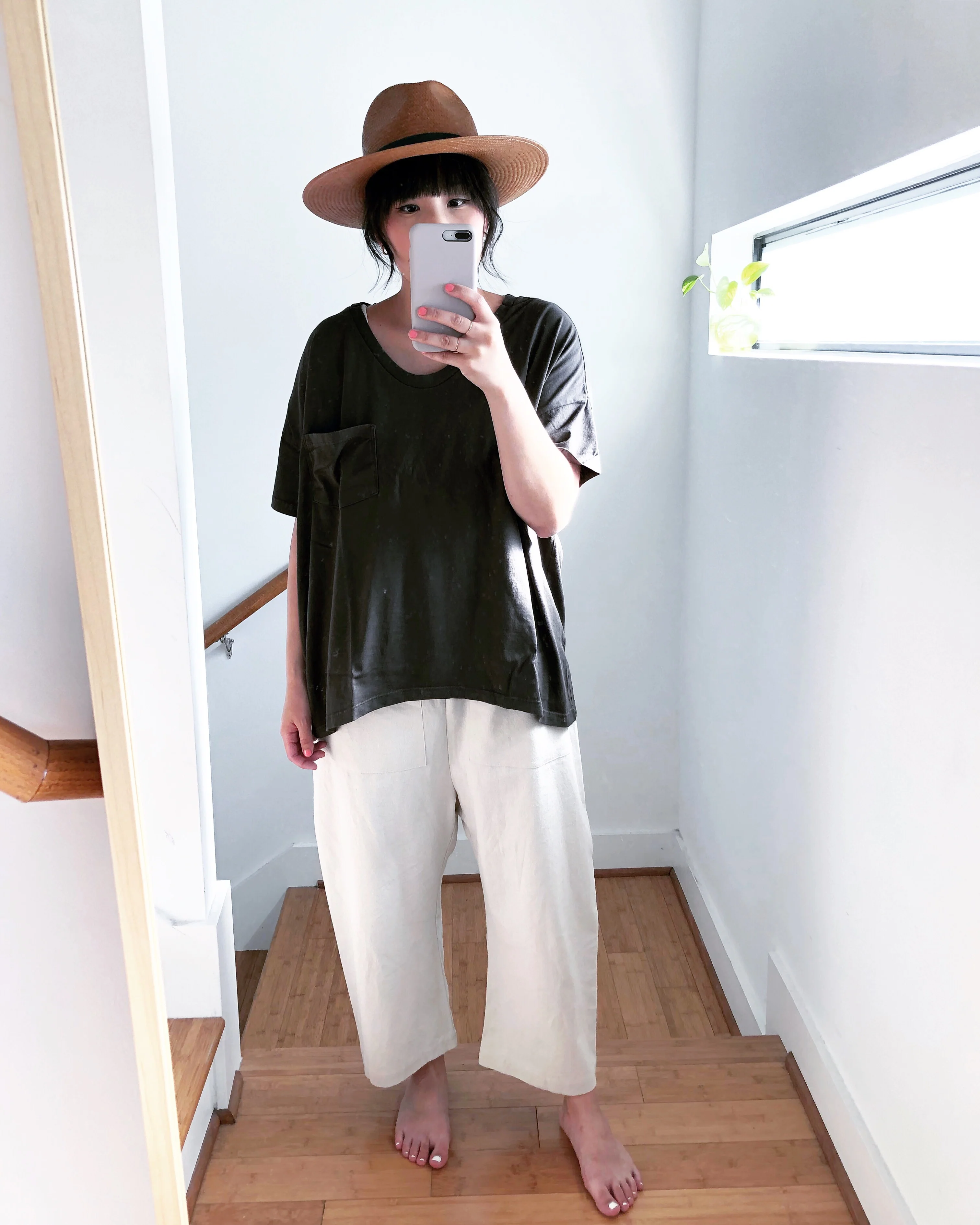 #61 Short Sleeve Tee, Char Wash - Image 10
