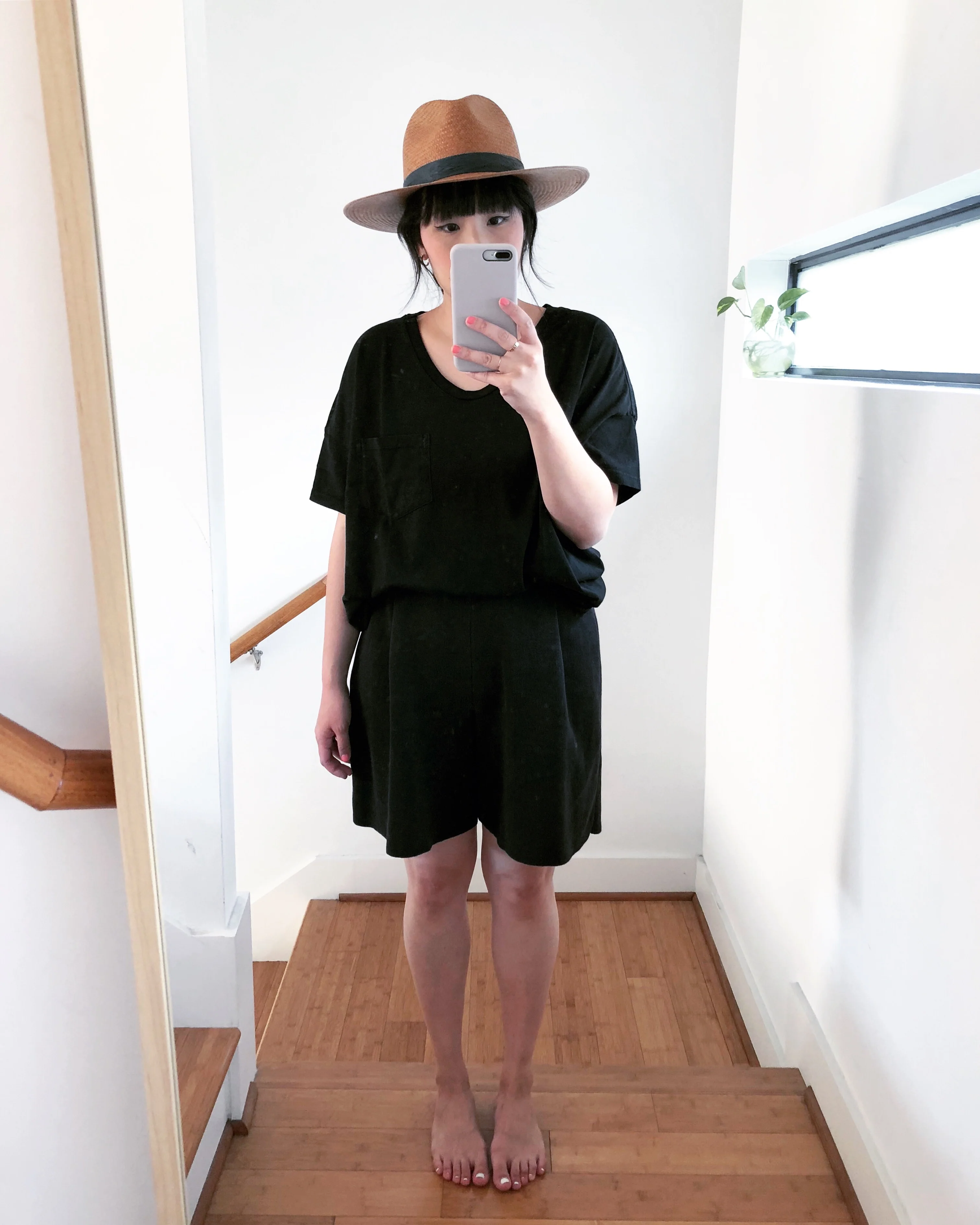 #61 Short Sleeve Tee, Black Wash - Image 5