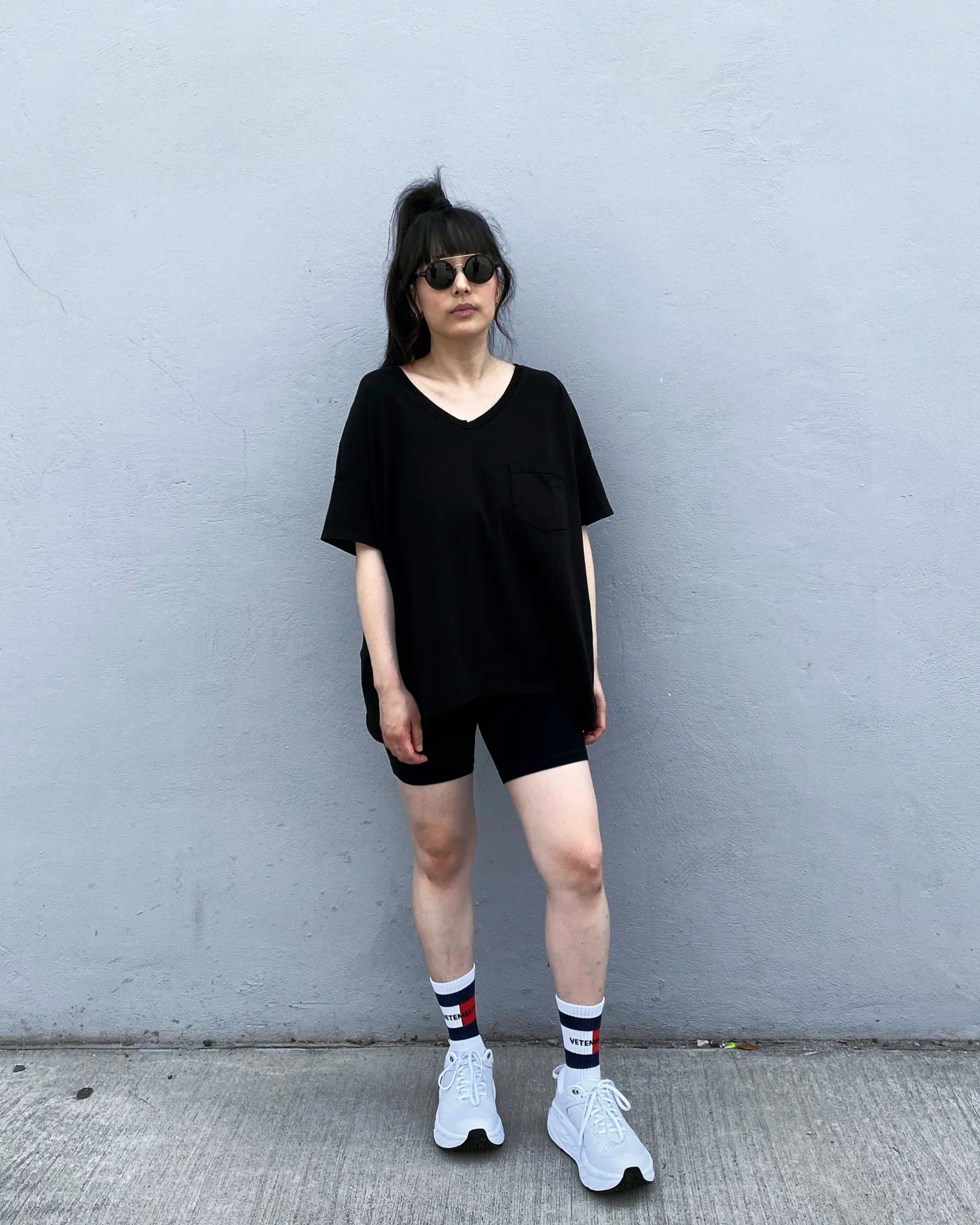 #61 Short Sleeve Tee, Black Wash - Image 6
