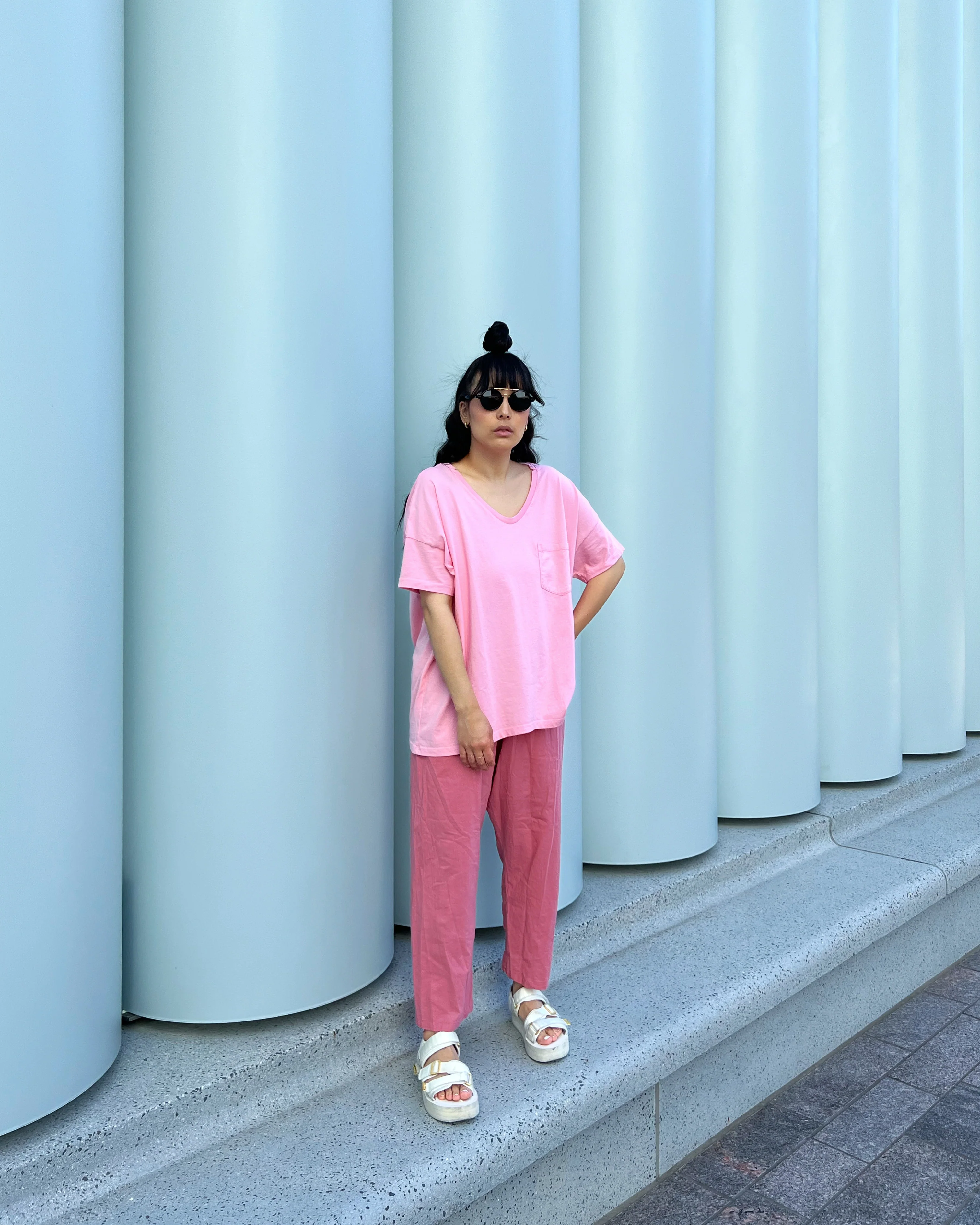 #61 Short Sleeve Tee, Peony Wash (Sunchild Exclusive) - Image 6