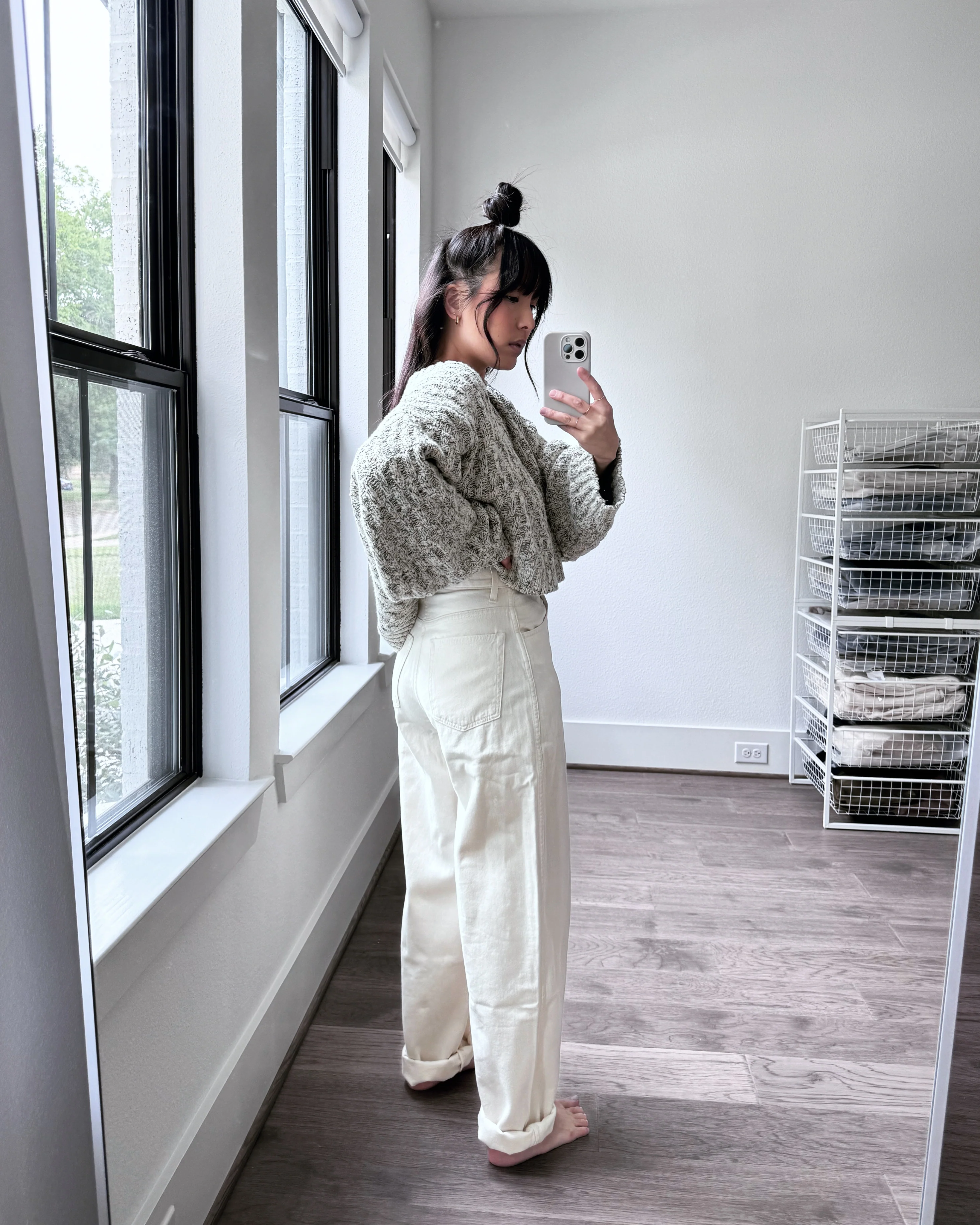90's Baggy Jean, Natural - Image 4