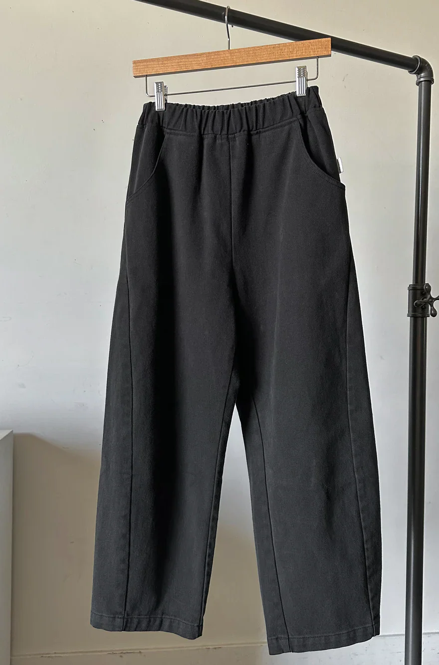 Arc Pants, Black Canvas - Image 9