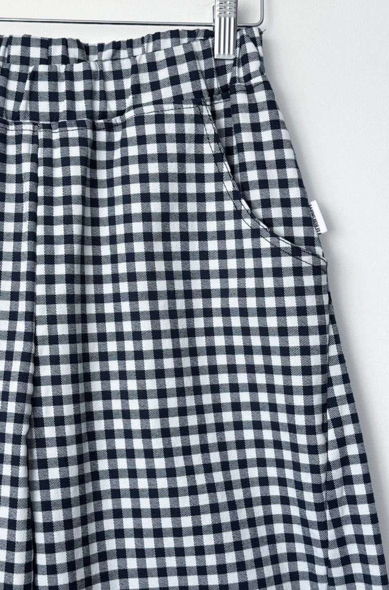 Arc Pants, Blue Gingham - Image 6