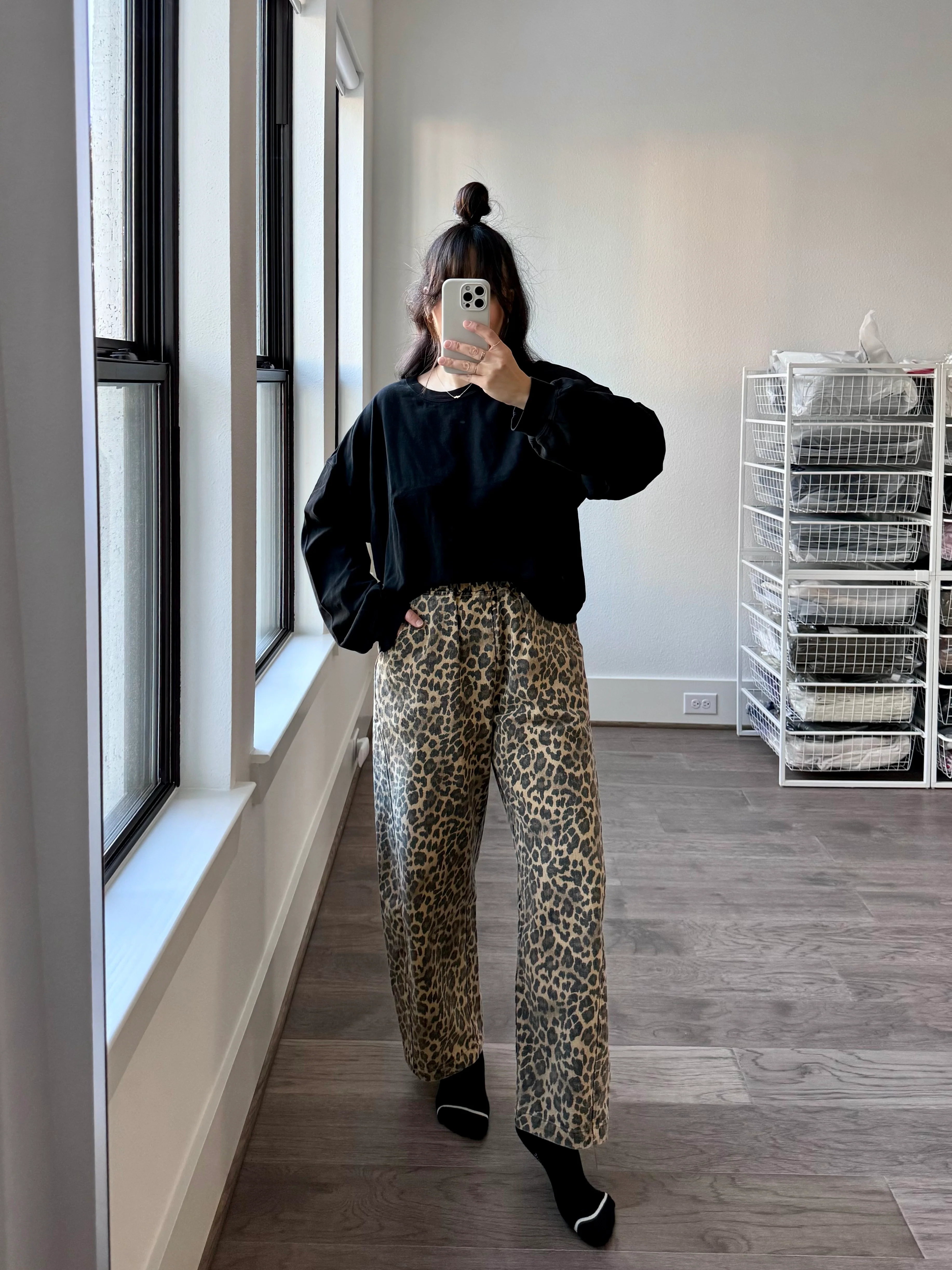 Arc Pants, Leopard - Image 4