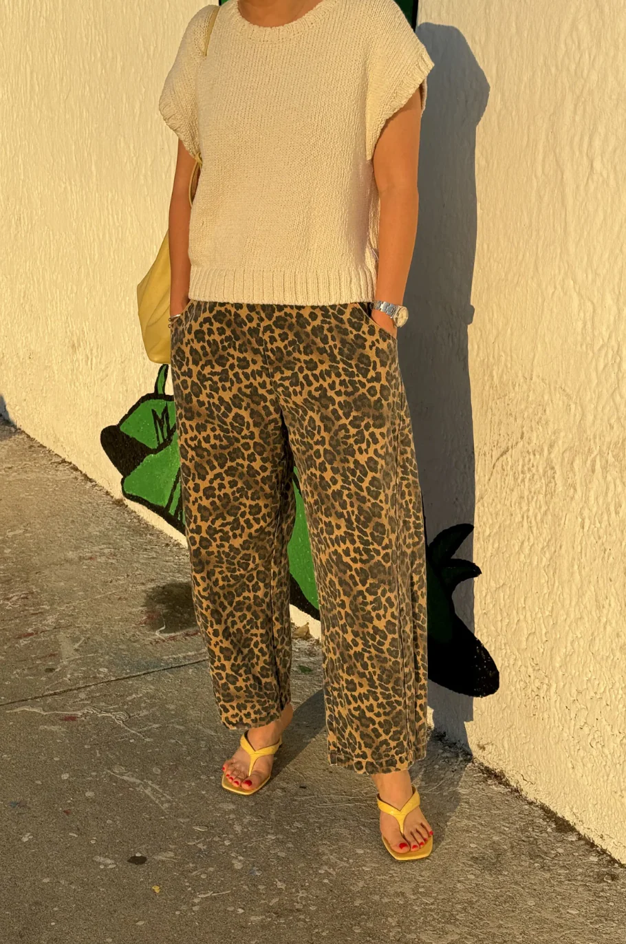 Arc Pants, Leopard - Image 9