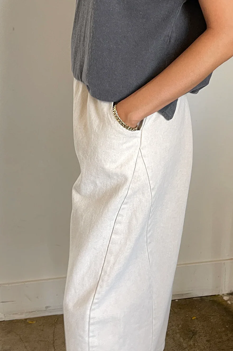 Arc Pants, Naturel - Image 5