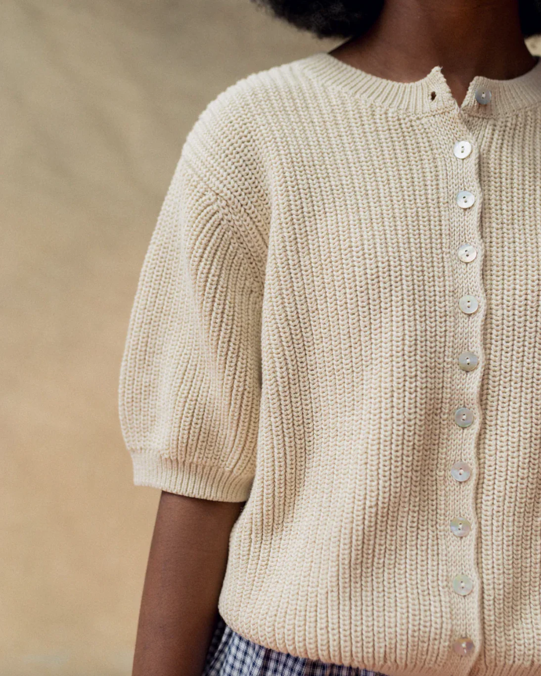 Coastal Cardigan, Sand - Image 12