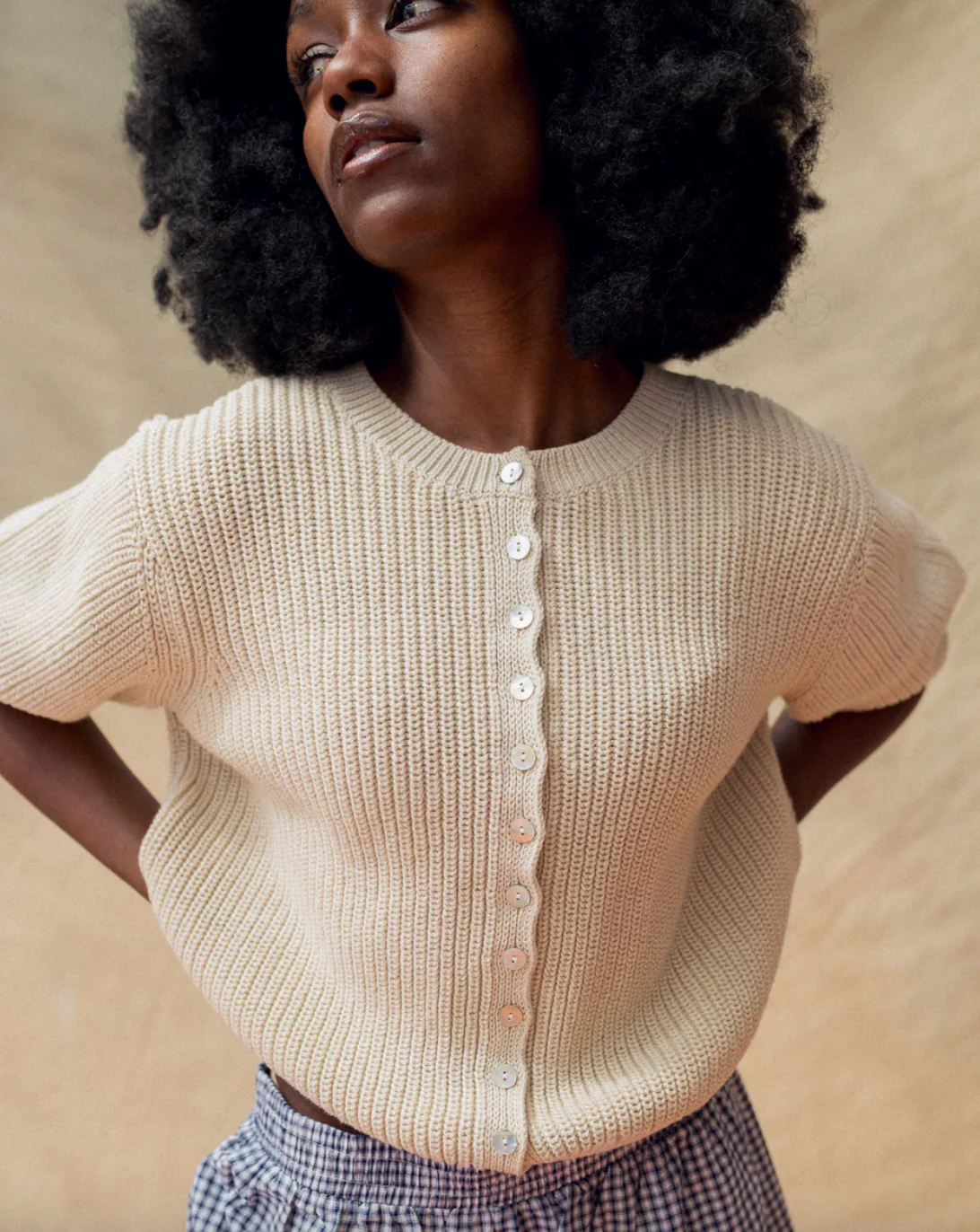 Coastal Cardigan, Sand - Image 5