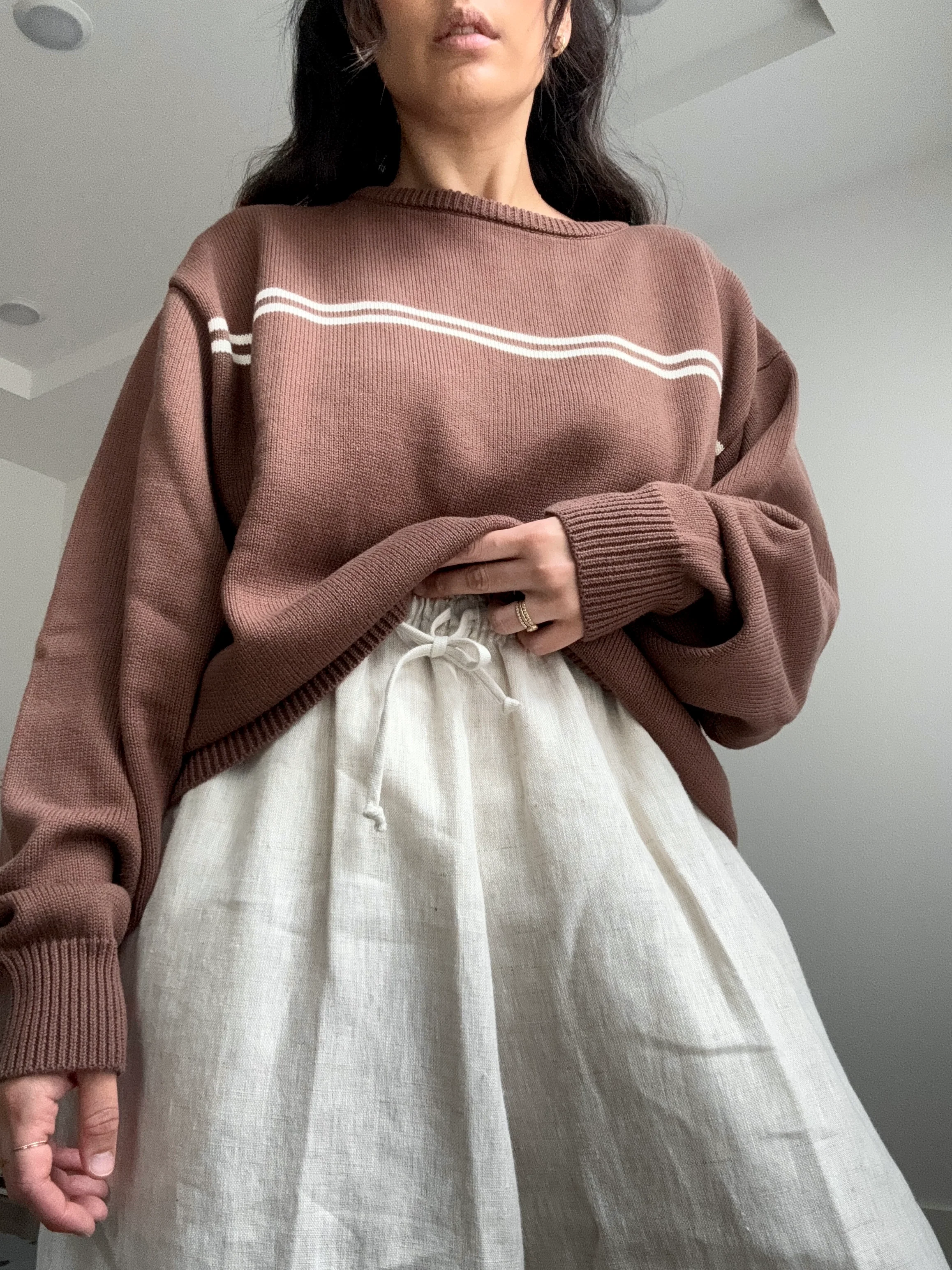 Easy Pant, Oatmeal Melange Linen - Image 8