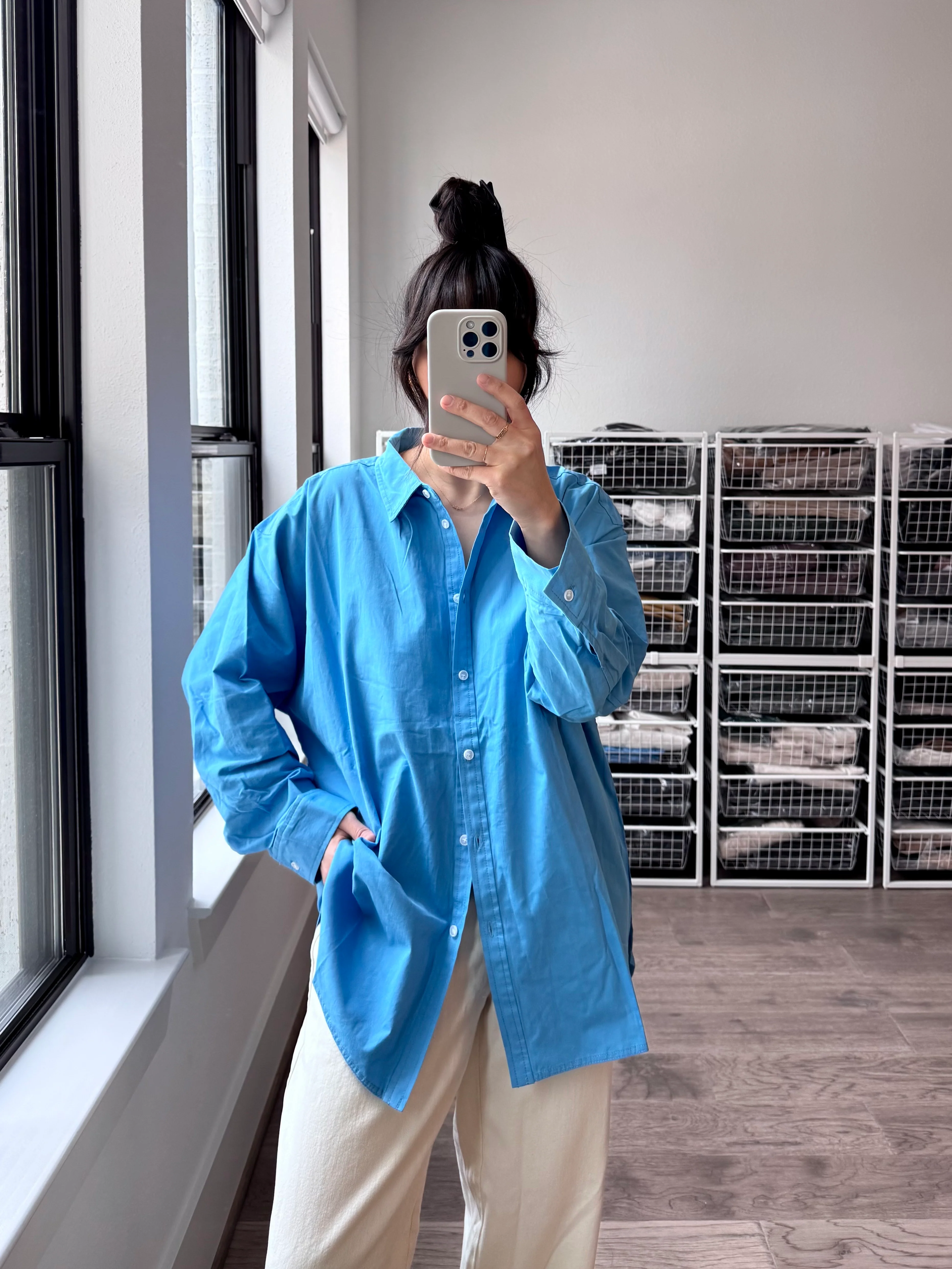 Light Weight Owen Shirt, White - Image 6