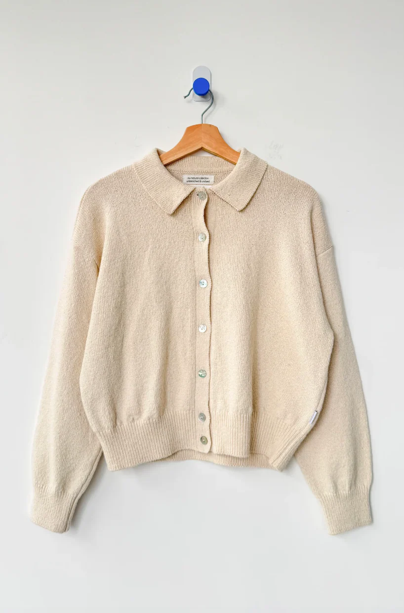 The Club Cardigan, Naturel - Image 5