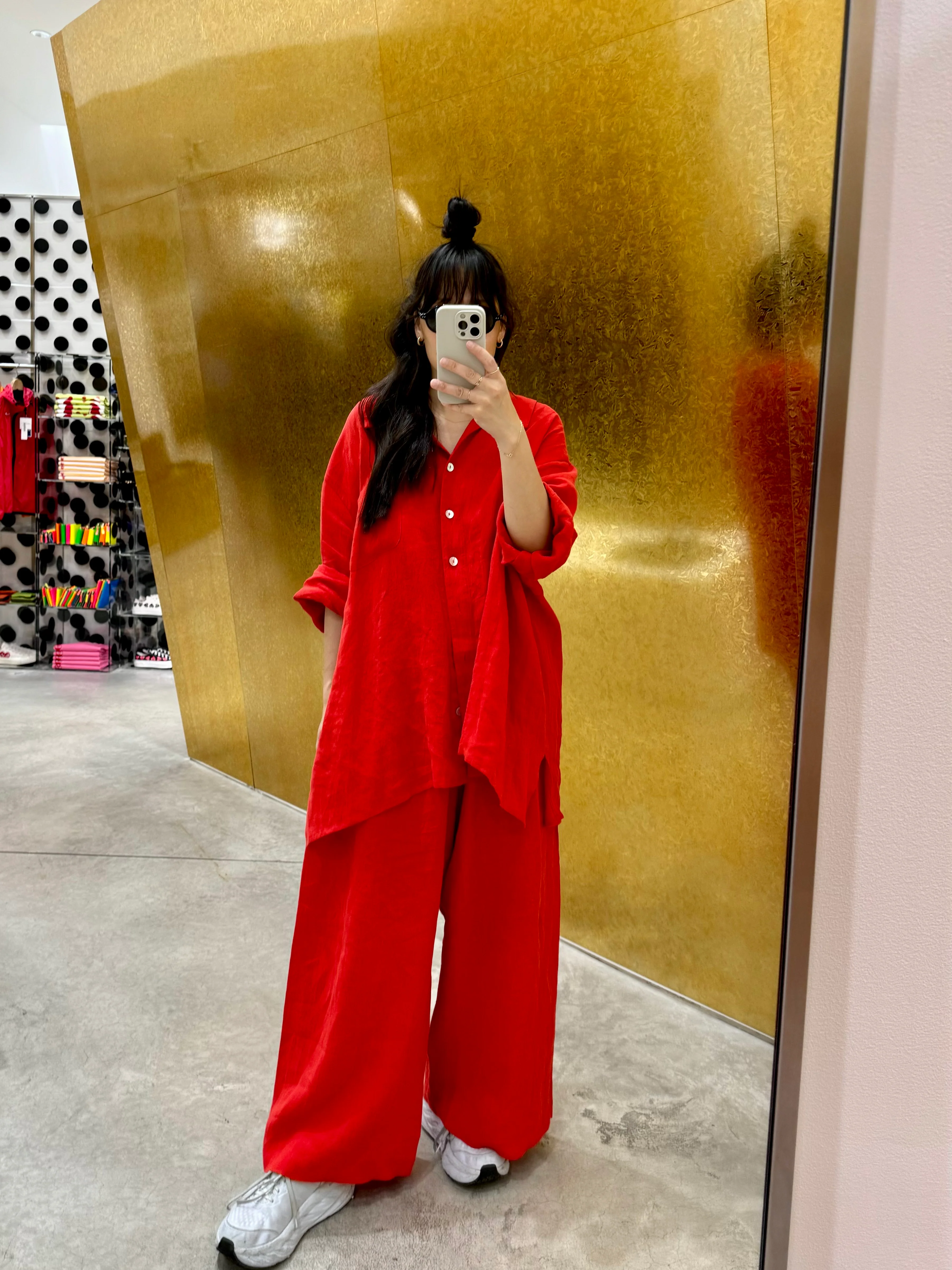 The Oxford, Lucky Red Linen (Sunchild Exclusive) - Image 13