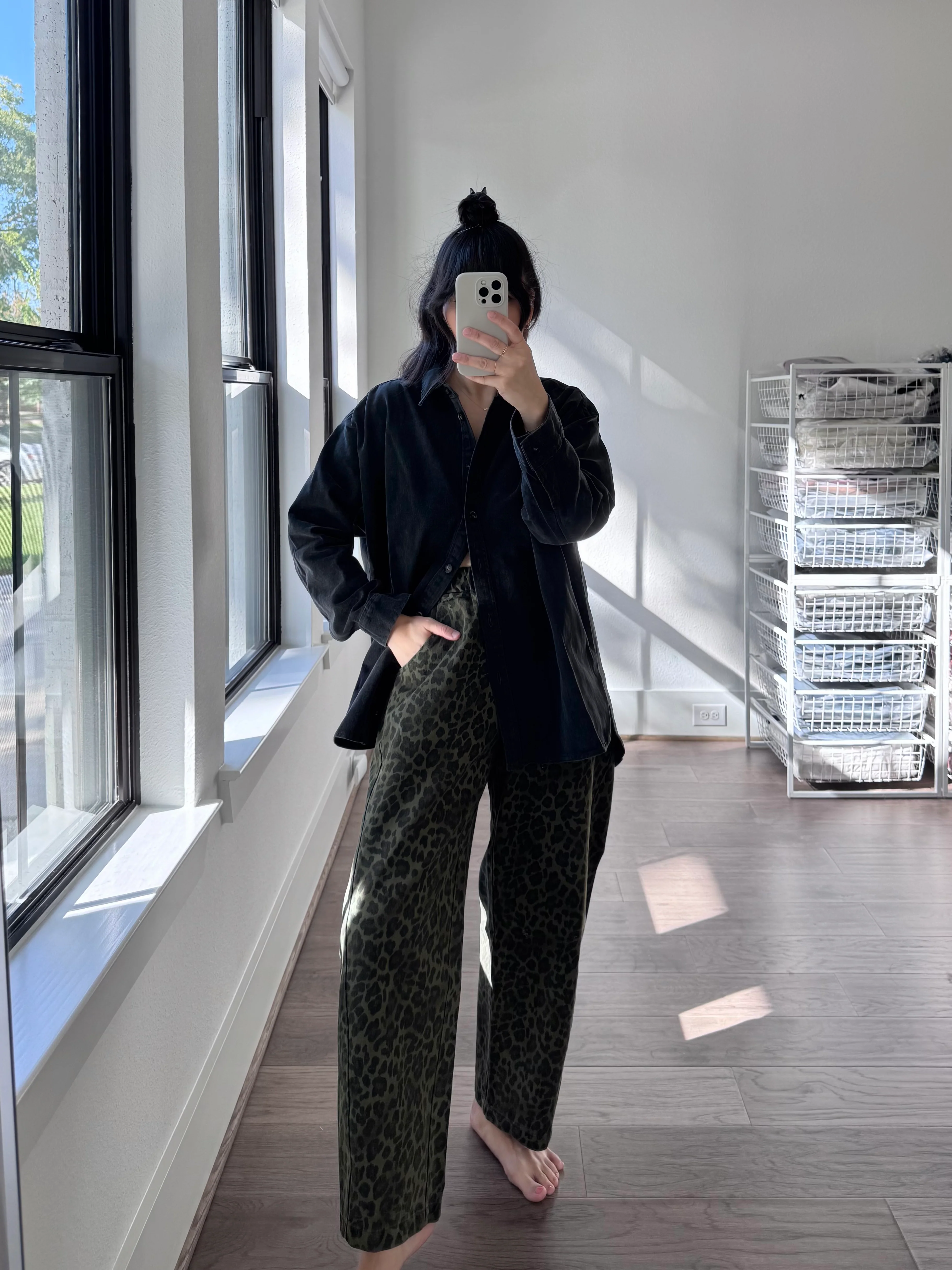 Arc Pants, Fern Leopard - Image 3